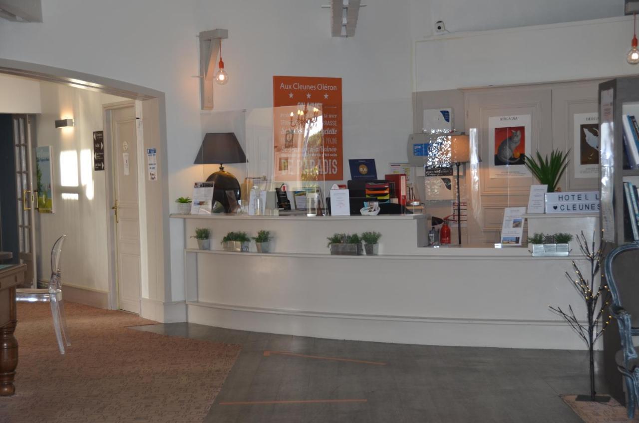 Hotel Et Spa Les Cleunes Oleron سان تروجان لو بين المظهر الخارجي الصورة